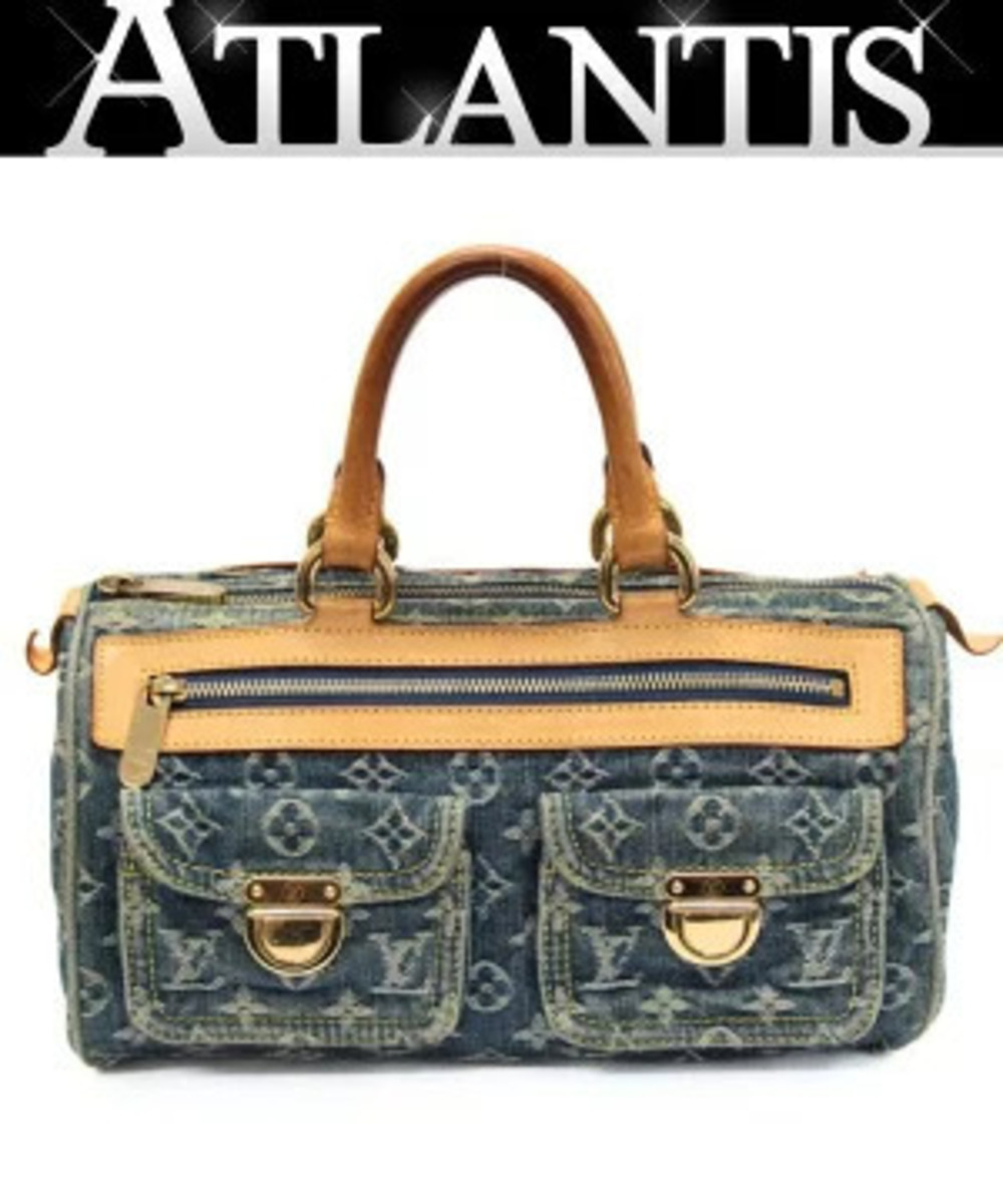 Louis Vuitton Neo Speedy Handbag Monogram Denim